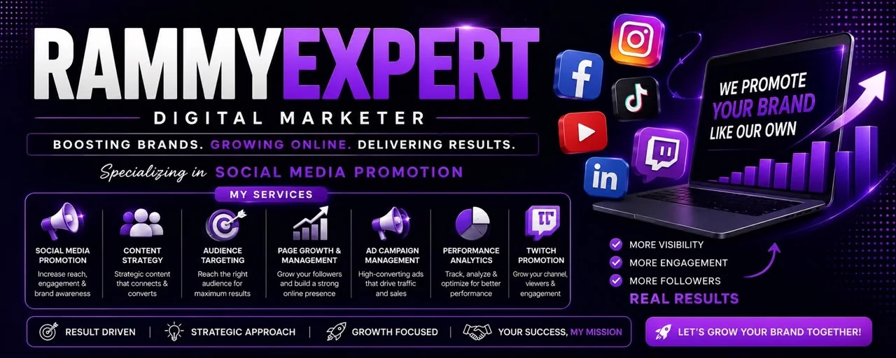 RammyExpert digital marketing banner