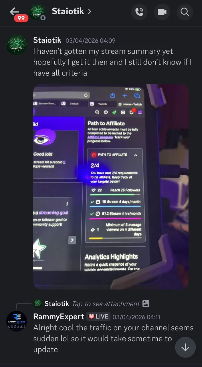 Staiotik campaign process